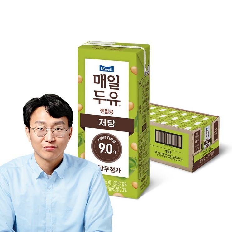 렌틸콩을 더한 건강한 두유 …출시 일주일 '완판'