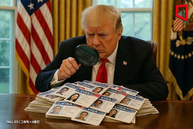 "美 비자 소지자 5500만명 상시 검토…문제 시 취소·추방"