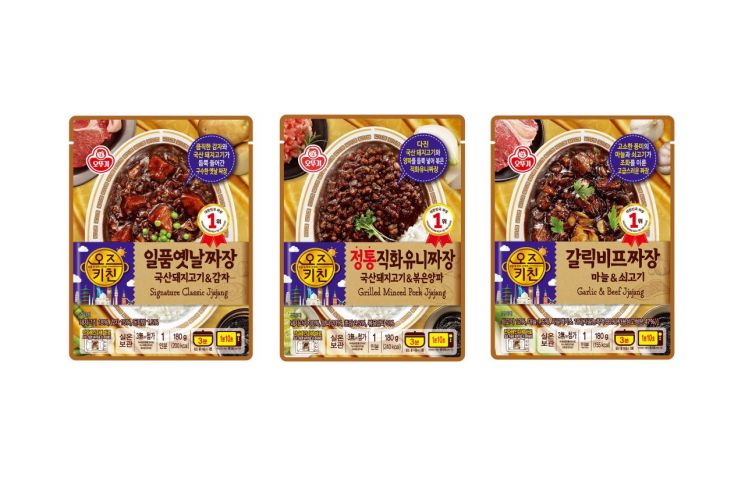 오뚜기, 오즈키친 짜장 3종 출시