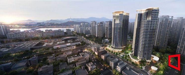 래미안 패러피크 반포 조감도. 삼성물산 제공