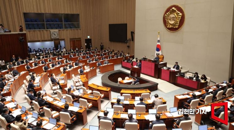 구윤철 부총리 겸 기획재정부 장관이 25일 국회에서 열린 예산결산특별위원회 전체회의에 출석해 발언하고 있다. 2025.8.25 김현민 기자