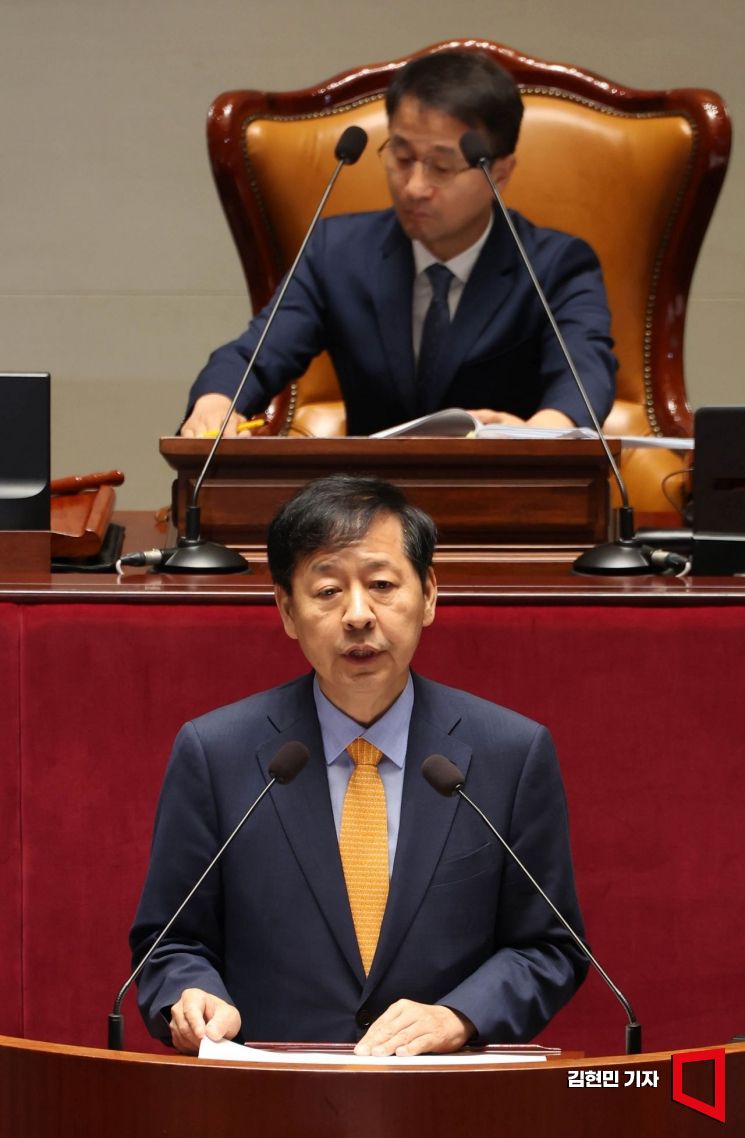구윤철 부총리 겸 기획재정부 장관이 25일 국회에서 열린 예산결산특별위원회 전체회의에 출석해 발언하고 있다. 2025.8.25 김현민 기자