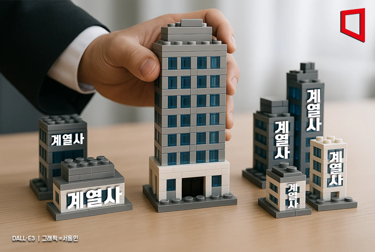 '쪼개고 붙이고' 대기업 계열사 석달새 12개↑…시너지분야 다수 편입 