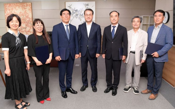 송형길 광주인재평생교육진흥원장 임명장 수여