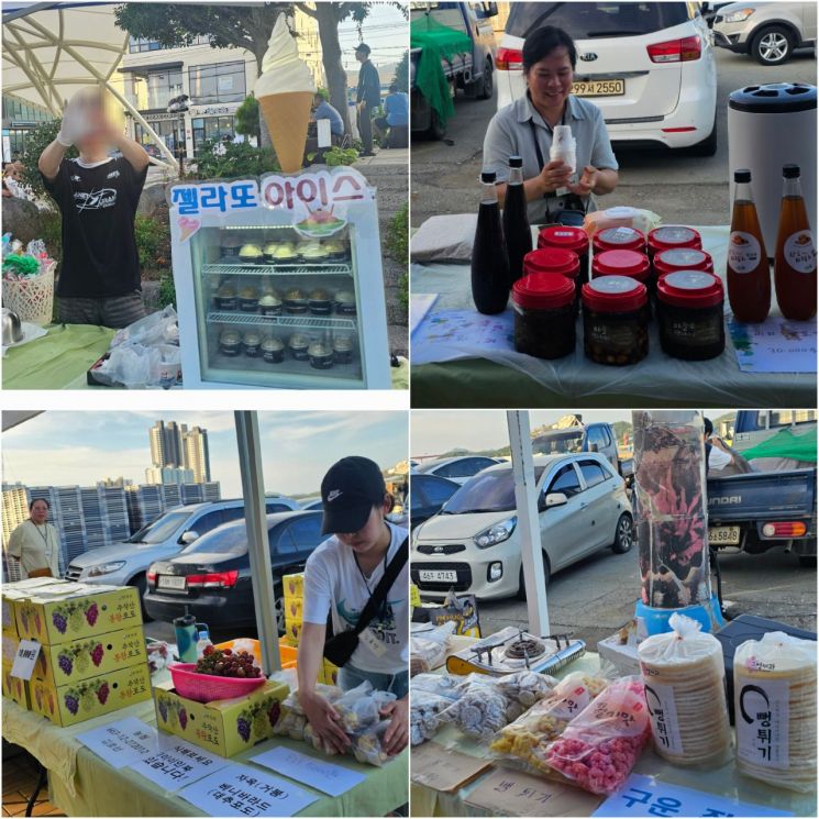 완도 장보고웃장에는 완도 상품 외에도 강진 등 전남 지역의 특산품도 함께 선보였다. 이준경 기자