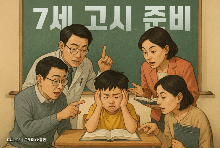 인권위 "7세 고시는 아동 인권침해"