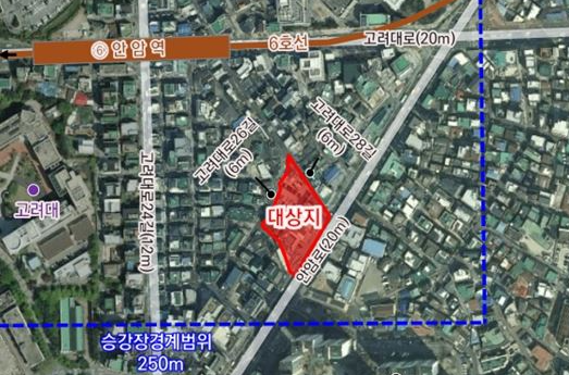 Anamdong 5-ga Area to Be Transformed into a Mixed-Use Complex of Commercial, Residential, and Office Spaces