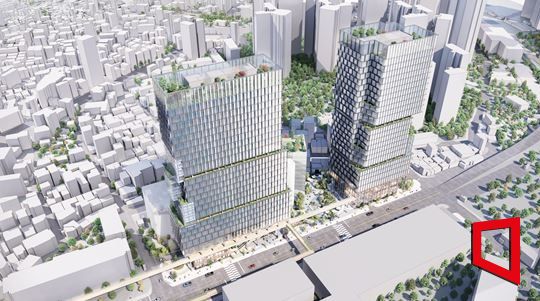 나진상가 15·17·18동 업무시설로 탈바꿈…제2보훈회관 공공기여