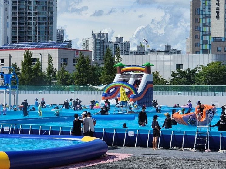 Paju City Sees Over 23,000 Visitors at Three Unjeong Outdoor Water Playgrounds in 24 Days