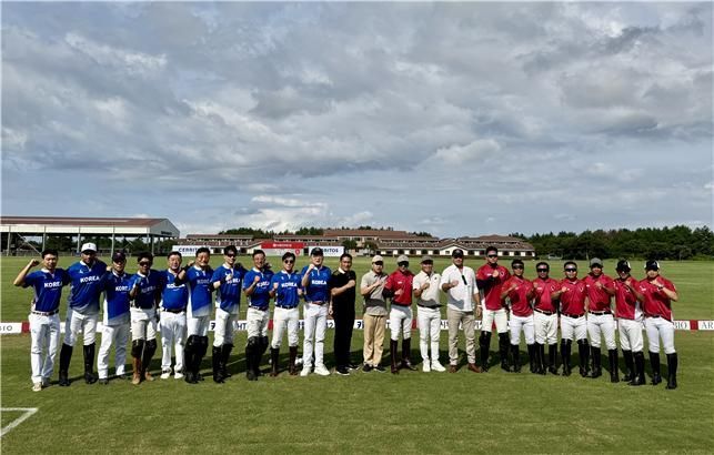 South Korea and Indonesia National Polo Teams Hold Friendly Match in Jeju Island