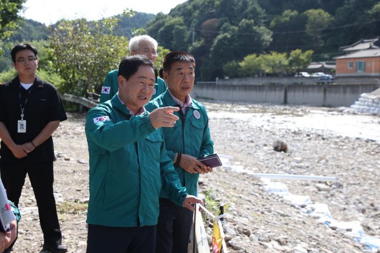 남양주시, 수해복구 현장 점검…'정책현장 투어' 진행