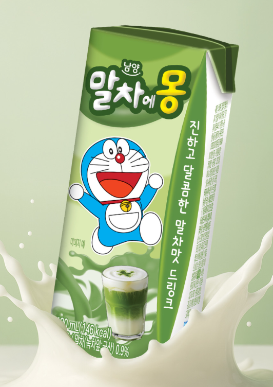 남양유업 '말차에몽'. 남양유업 제공