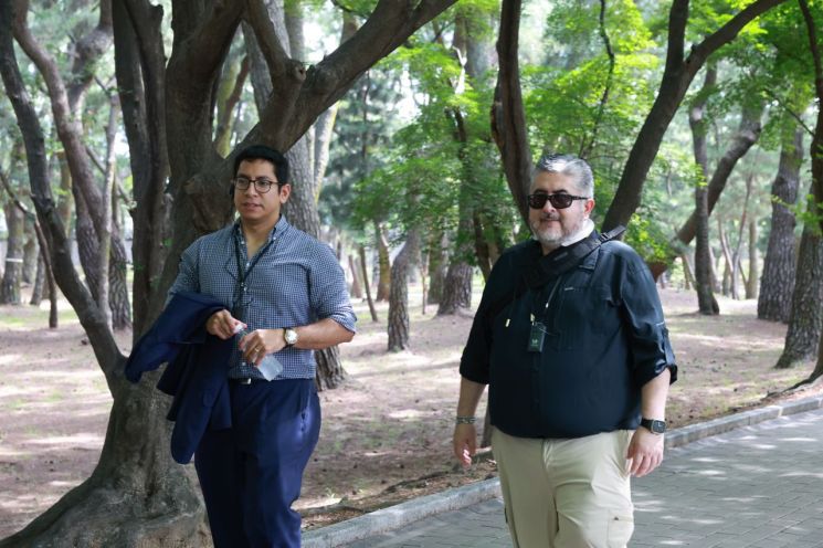 "경주 관광·음식 너무 좋아요. 다음에 또 오고 싶어요"…경주 찾은 페루 문화부장관