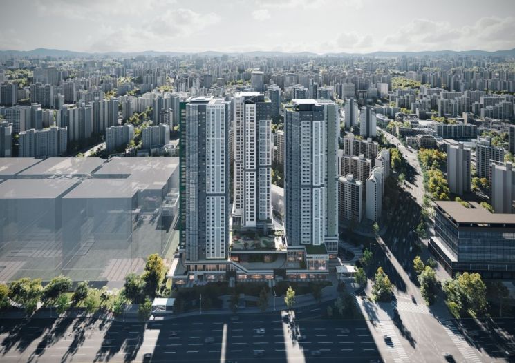 역세권 복합개발 망포역 푸르지오 르마크, 내달 청약 접수