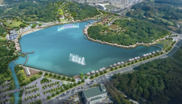 광주 서구 풍암호수 국가도시공원 조감도. 광주시 제공