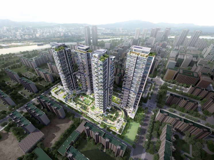여의도 대교아파트 재건축 정비사업 조감도. 영등포구 제공.