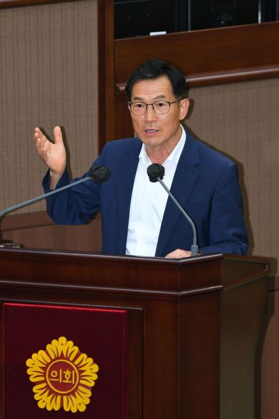 남궁역 시의원 "수인분당선 왕십리~청량리 구간 단선 철도 신설해야"