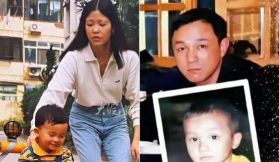 탕웨이화씨 부부와 4세 때 실종된 아들의 모습. 홍콩 사우스차이나모닝포스트(SCMP) 캡처