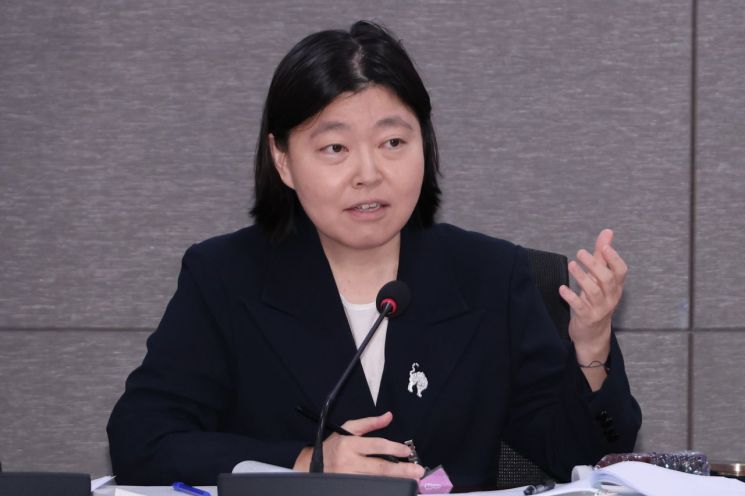 검찰개혁 공청회서 토론하는 임은정 서울동부지검장. 연합뉴스