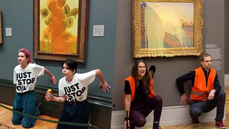 기후시위를 왜 가우디 성당에…페인트 테러했다가 뭇매 맞은 환경단체