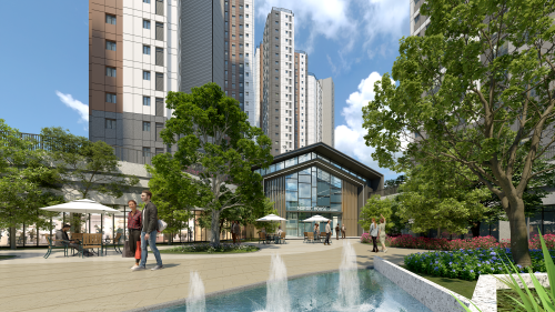 유림E&C, '일광 노르웨이숲 오션포레' 노르딕 하우스 전경