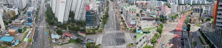 광주 도시철도 2호선 공사 '순항'…도로 개방률 56%