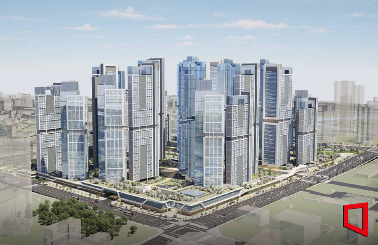 대치 은마아파트 재건축 사업 조감도. 서울시 제공