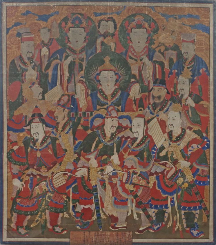 금산 보석사의 '신중도' 독일서 환수..."당시 화풍 파악 중요 자료"