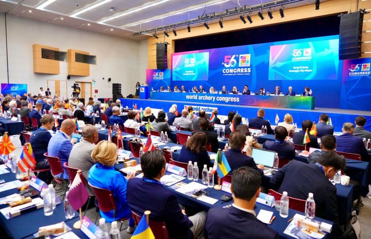 세계 105개국 양궁 대표단 '광주로 집결'