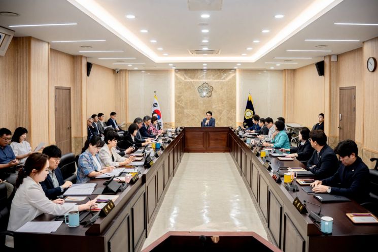 남양주시의회, 현안사항 보고회·전체의원 간담회 개최