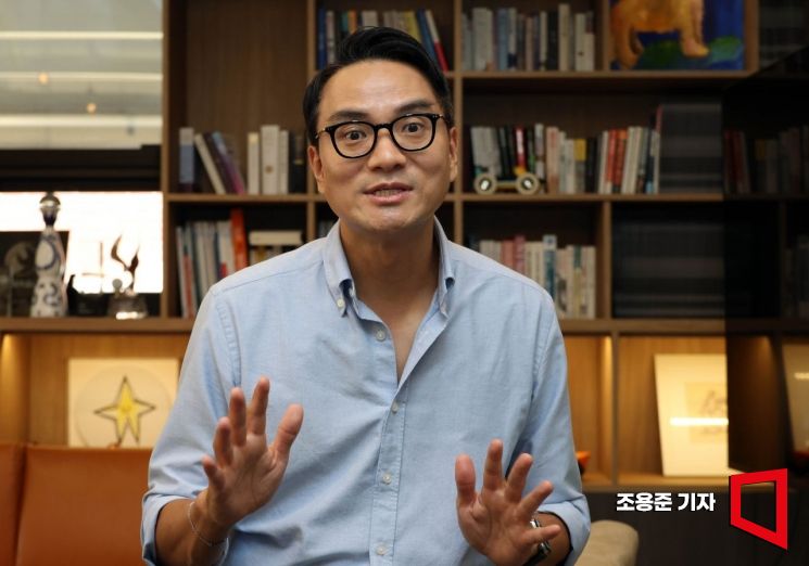 성민수 아이브 대표가 서울 서초구 사무실에서 아시아경제와 인터뷰 하고 있다. 조용준 기자