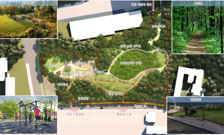 강남구, 민·관 협력으로 광평공원 개방…통학로도 새 단장