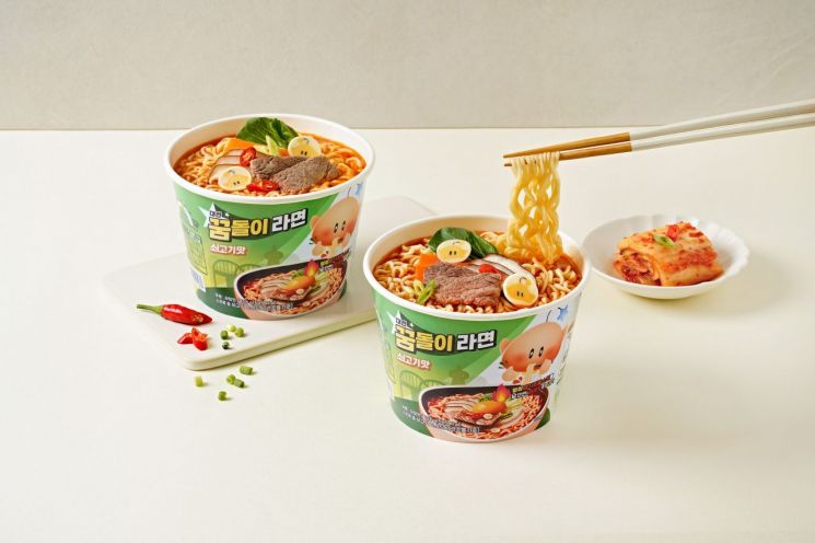 대전시, '꿈돌이 컵라면' 5일부터 본격 판매 