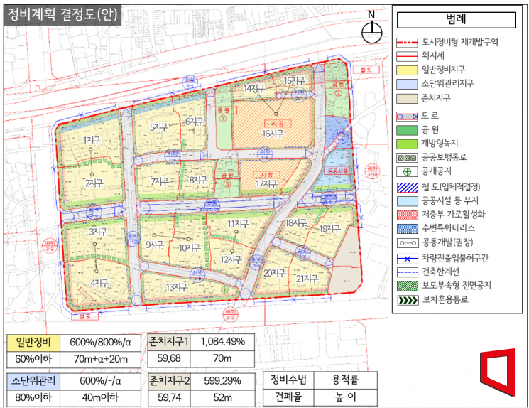 방산시장 인근 주교동 도시정비형 재개발 정비구역 지정