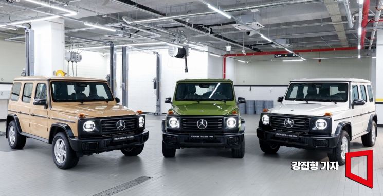 [포토] 1980년대 사로잡은 '벤츠 G-클래스 스트롱거 댄 더 1980 에디션'