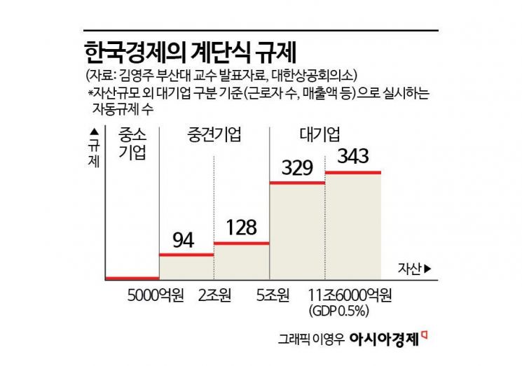 "한국, 기업 규제 343개, 경제형벌 6000개"…최태원, 패러다임 전환 요구
