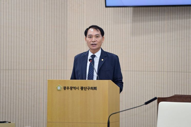 김영선 광주 광산구의원 “노후 배수관로 개선해 침수 막아야”