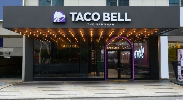 '타코벨 더강남' 매장 전경. 타코벨