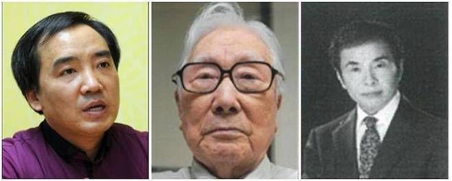 왼쪽부터 우찬제, 이봉열, 채상묵 씨 [사진 제공= 문화체육관광부]