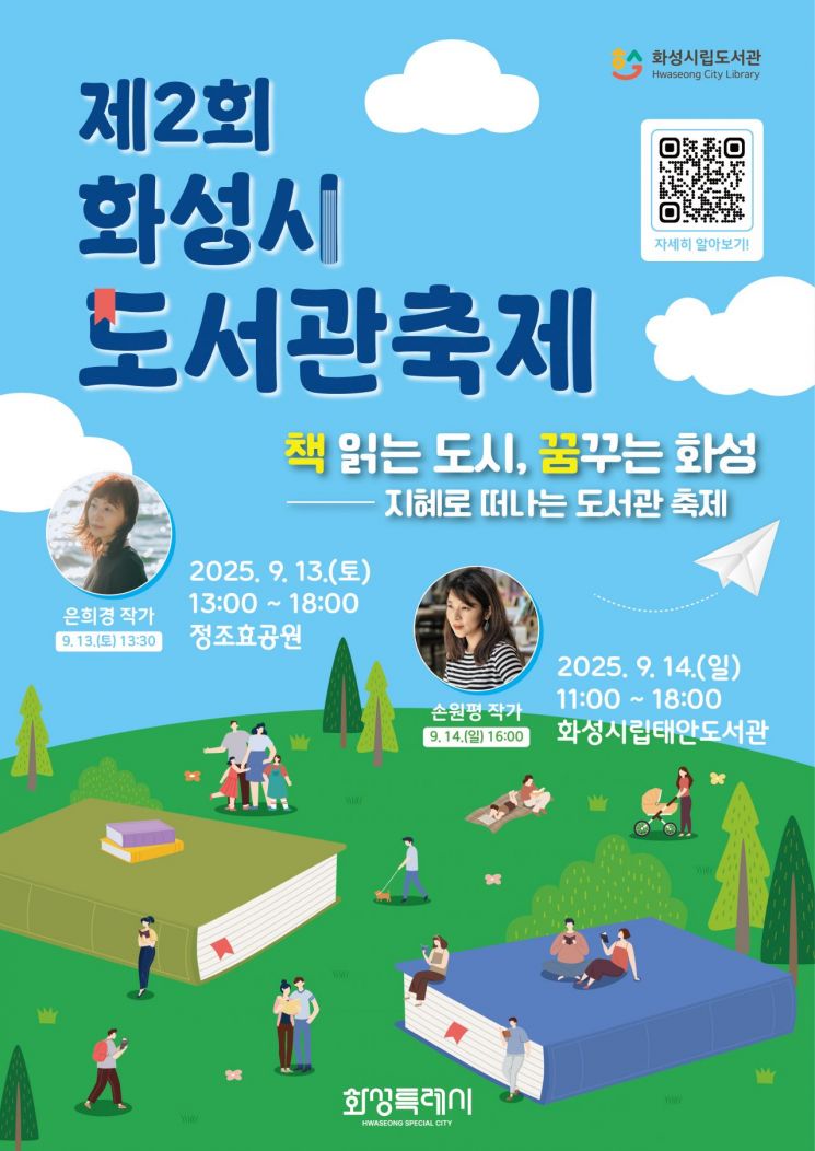 Hwaseong City to Hold "Hwaseong City Library Festival" on September 13-14