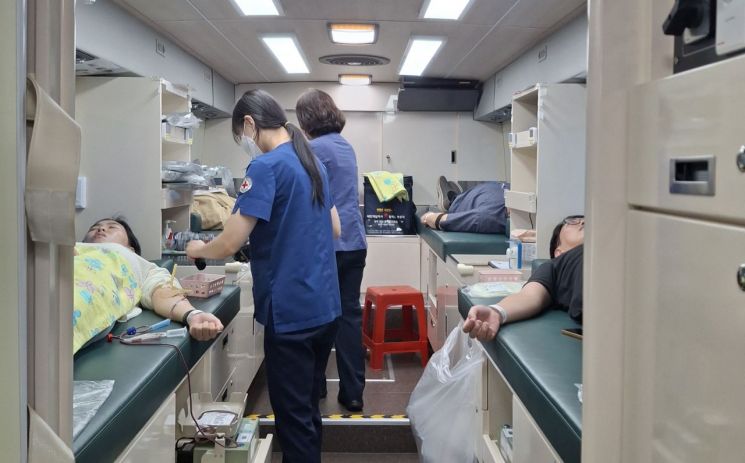 KORAIL Gwangju Headquarters Holds 3rd Quarter "Life Sharing Blood Donation Event"