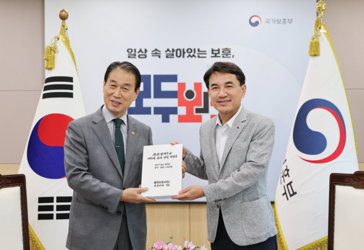 Governor Jin-Tae Kim of Gangwon Proposes Key Veterans Affairs Issues Including Succession of Veteran Honor Allowance to Spouses to Ministry of Patriots and Veterans Affairs