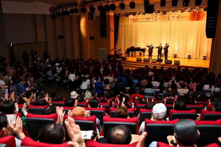 고리원자력본부, 제87회 수요행복음악회 성료