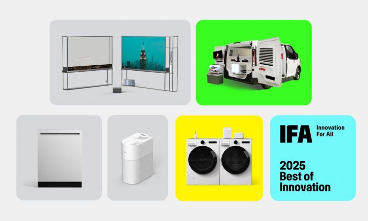 삼성 26개·LG 17개…유럽 가전 어워드 휩쓸었다 [IFA 2025]