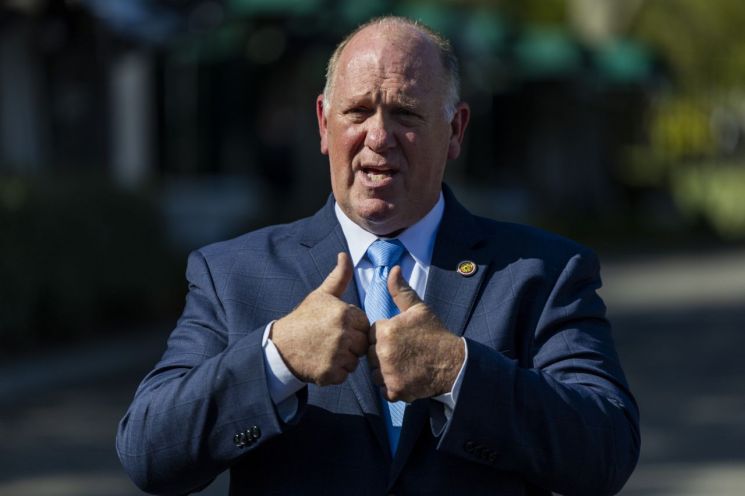 도널드 트럼프 미국 행정부의 '국경 차르' 톰 호먼. EPA연합뉴스