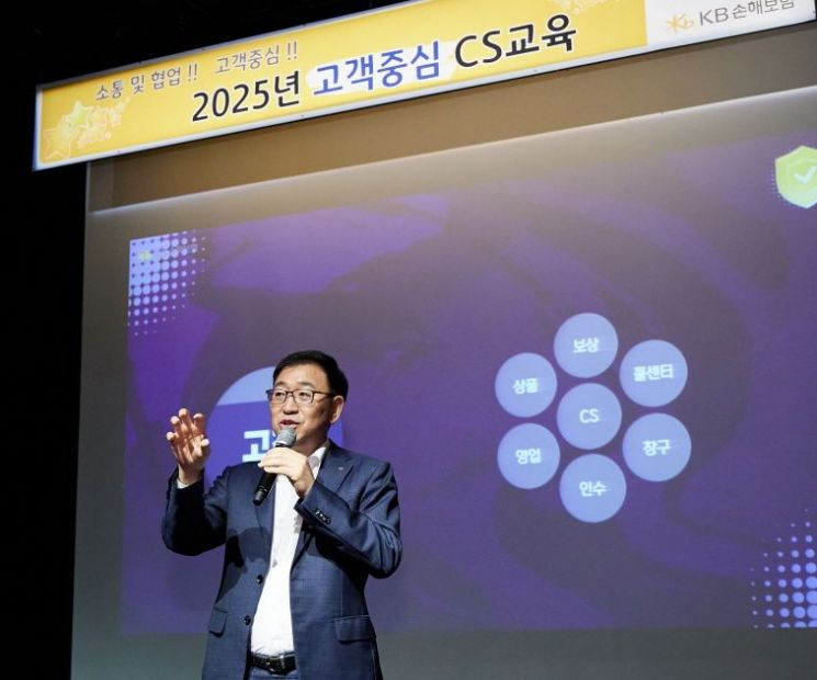 KB손보, 고객중심 문화 정착 위해 전 직원 'CS 교육' 진행