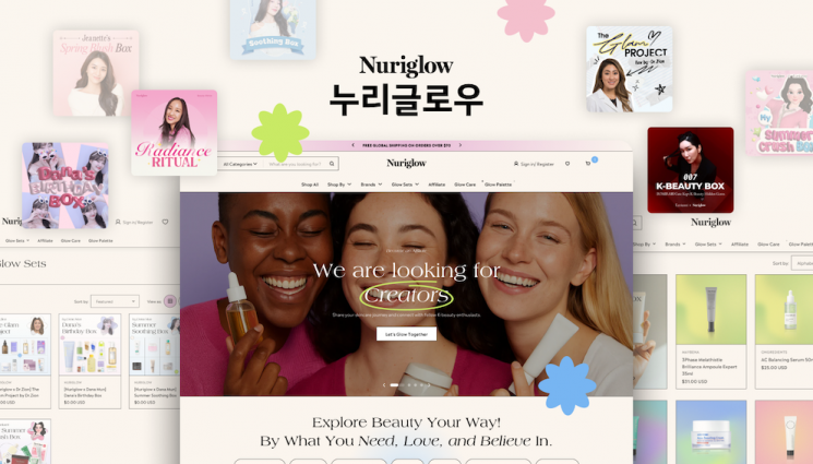 누리하우스, 크리에이터 참여형 커머스 ‘누리글로우’ 서비스