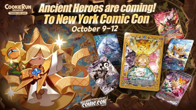 '쿠키런 카드 게임' 뉴욕 코믹콘 참가…한류 확장 박차