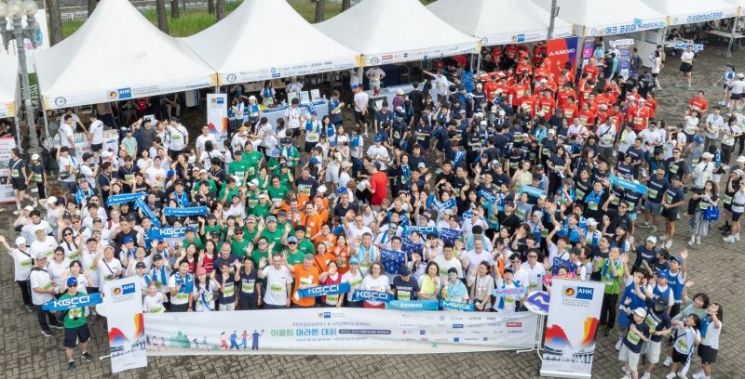 주한독일상공회의소, 역대 최다 700명과 어울림 마라톤 성황