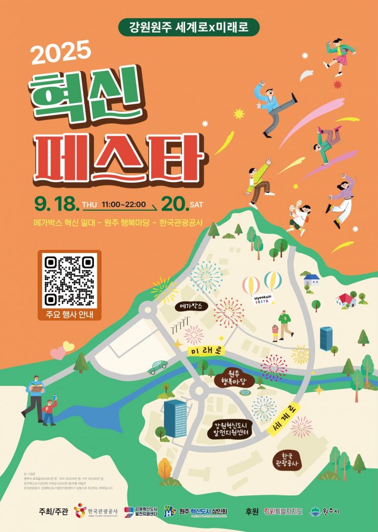 '2025 원주 혁신페스타' 포스터. 원주시 제공